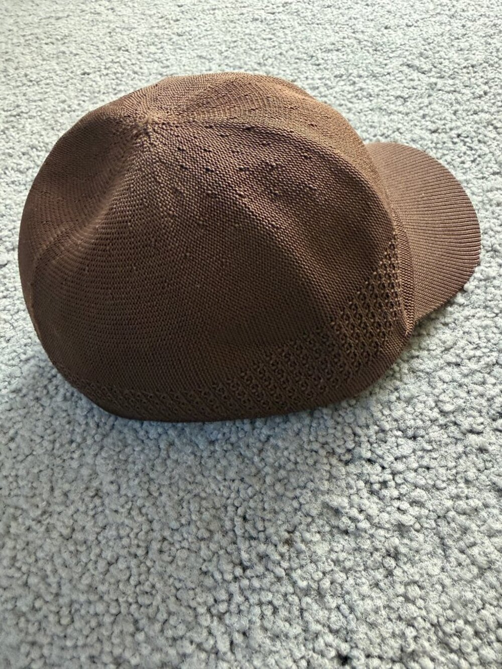Kangol Brown Tropic Ventair Spacecap Hat - Size M - Picture 3 of 9